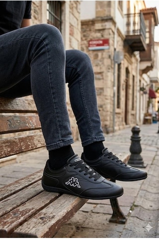 Kappa Kp-2081 Romana Rahat Erkek Spor Sneaker Ayakkabı Siyah