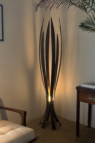 Hedra Lambader İskandinav Ahşap Lambader Ceviz