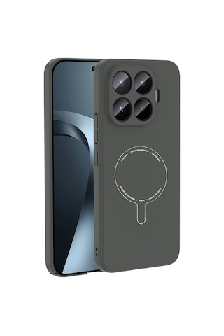 Xiaomi 17t Pro Kılıf Ultra İnce Sert Hafif Magsafe Kamera Korumalı Cherena Siyah