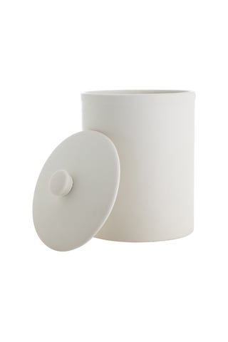 Mudo Home Mat Beyaz Çöp Kovası 3 Lt
