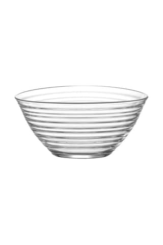 Lav Derin Cam Çorba Kasesi 6'lı Küçük Boy 300 ml (Salata/Tatlı/Kahvaltı/Çerez Kasesi)
