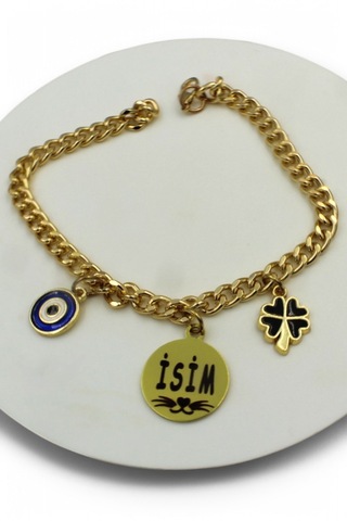 Caramelos Kedi Tasması Isimli Kedi Tasması Zincirli Tasma Paslanmaz Çelik Kedi Kolyesi