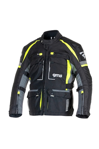 Gms Everest 3'ü 1 Arada Motosiklet Montu - Black Anthracit Yellow