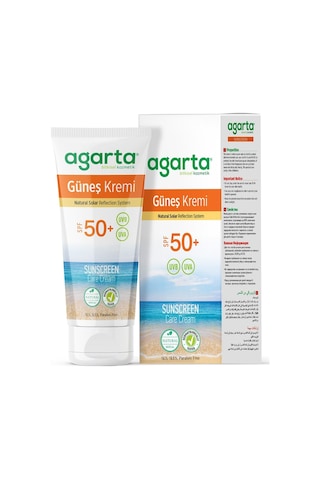 Agarta Doğal Güneş Kremi SPF50+ 100 ML