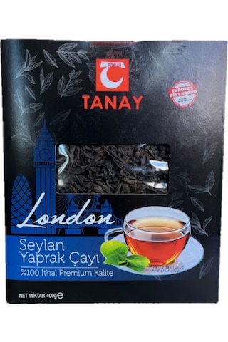 Tanay London İthal Yaprak Seylan Ceylon Çay 400 G