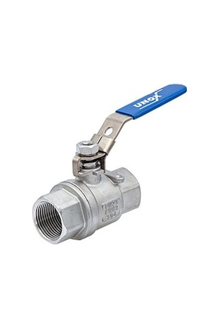 Unox Iki Parçalı Paslanmaz Küresel Vana