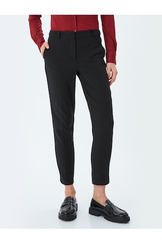 Koton Cepli Slim Fit Cigarette Kumaş Pantolon Siyah 5sak40014uw Siyah