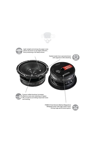 Vibe Bdpro6m-v9 Pro Ses Hoparlörü Extreme Spl İçin