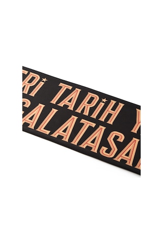 Galatasaray 5 Yıldız Şal Atkı U251371 Siyah