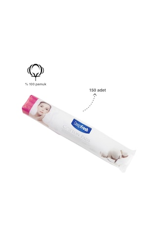 Deep Fresh Makyaj Temizleme Pamuğu 150'li