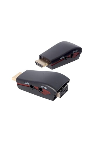 Powermaster Pm-13645 Hdmı To Vga Çevirici Aparat 5 V Ses Çıkışlı
