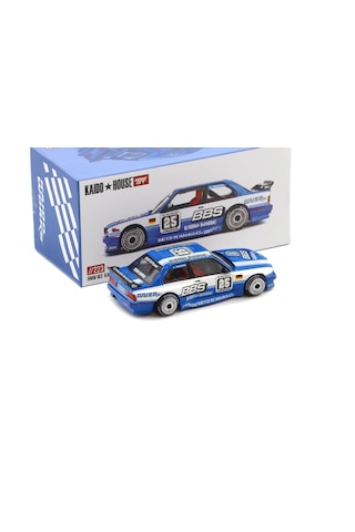 1:64 Ölçek Mini Gt Bmw M3 E30 Kaido Touring Champ V1 Bbs Diecast Metal Minyatür Model Araba 5cm