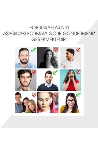 Kişiye Özel Sevgililer Karikatürlü 3D Ahşap Tablo-104