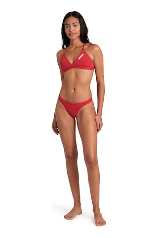 Arena Team Swim Bottom Solid Kadın Kırmızı Yüzücü Bikini Altı 004769450 Kırmızı
