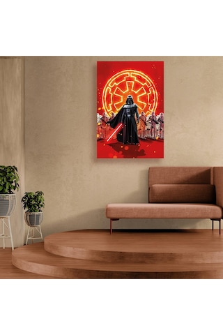 Darth Vader Ünlü Karakter Kanvas Tablo