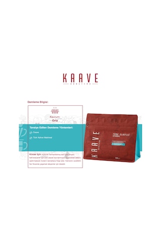 Kaave Roastery Öğütülmüş Türk Kahvesi İstanbul 250 G