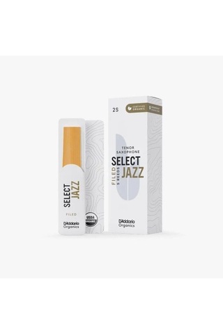 D\'addario Woodwinds Organic Select Jazz Tenor Saksafon Kamışı No:2 Soft