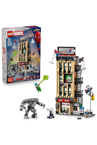 LEGO® ǀ Marvel Örümcek Adam Mysterio'ya Karşı: Daily Bugle 76342 - 10 Yaş ve Üzeri Çocuklar için Oyuncak Yapım Seti (781 Parça)