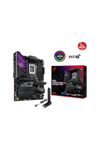 Asus Rog Strıx Z890-e Gamıng Wıfı7 Ddr5 Hdmı-dp Typec Pcıe 5.0 1851p Atx