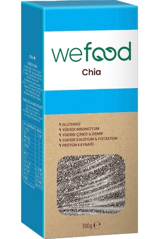 Wefood Siyah Chia 300 G