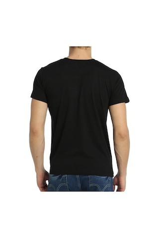Bant Giyim - Nasa Siyah Erkek T-Shirt Tişört