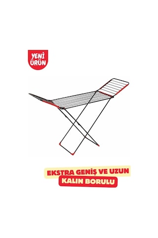 Devecioğlu Harbinger Mm028 Power Kalın Borulu Ekstra Kurutma Kapasiteli Çamaşır Askısı Gri