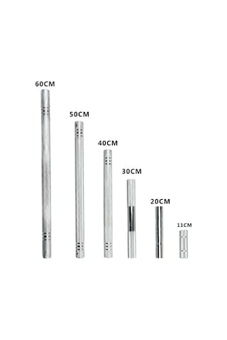 Suntek 1 '' Dambıl Uzatma Çubuğu Konnektörü Halter 20-Santimetre