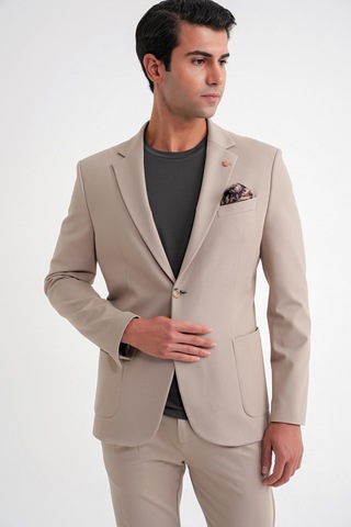 Efor C 721 Ceket Comfort Bej Bej