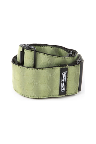 Jim Dunlop D6710 Jacquard Hexagon Echo Olive Gitar Askısı