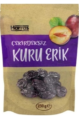 Çekirdeksiz Kuru Erik 4'lü Paket Lezzetli & Doğal Atıştırmalık 4 Adet X 175 Gr 175 G