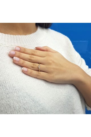 Lova Pırlanta Taşlı Ahu Yüzük - 1040482