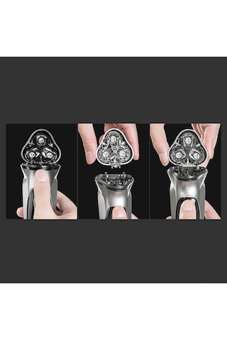 Gajeena Enchen Blackstone 3d Yüzer Başlı Erkek Tıraş Makinesi, Hızlı Ve Etkili Tıraş Deneyimi