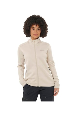 Salomon Sntıal Mıdfleece Fz W Kadın Ceket Lc2327200 Beyaz