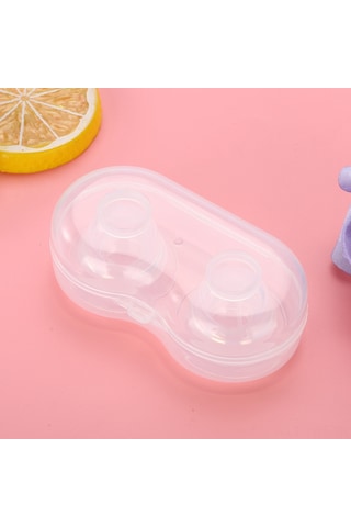 Hangfox Anne Bebek İçin Silikon Meme Ucu Düzeltici İçbüken ve Düz Meme Uçlarını Düzeltir, Emzirme Dönemi İçin Uygundur, Yüksek Sicaklığa Dayanıklı, Kolay Temizlenir