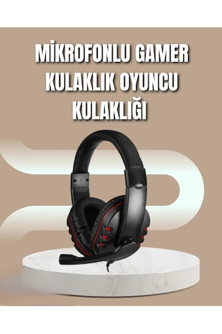 Mikrofonlu Oyun Kulaklığı Mavi Işıklı, Uzun Süre Konforlu Kullanım Diğer