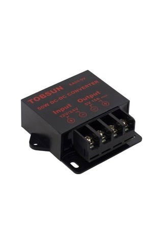 Maoyaya 24v/12v - 5v 10a 50w Araç Led Ekran Güç Dönüştürücü, Taşınabilir Dc Adaptör, Güvenli Kullanım