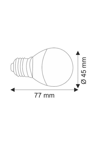 5W E27 Led Top Ampul Beyaz