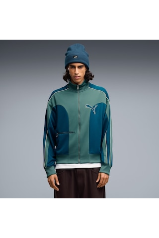Puma T7 Track Erkek Ceket 636735-36 Mavi