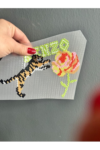 Ütü İle Yapışan Puma Transfer Baskı Arma 19x15 Cm
