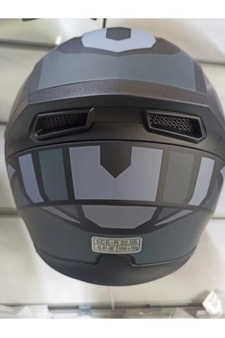 Jk-20 Jk902 Çene Pedli Güneş Vizörlü Çeneden Açılır Kask H-1 Grey L