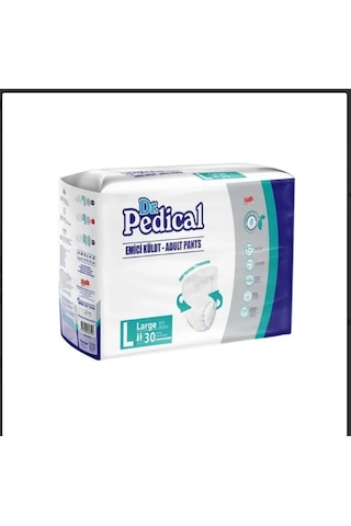 Hasta Bezi Emici Külot Large 4 Paket 120 Adet L Hasta Bezi Emici Külot Large 4 Paket 120 Adet L