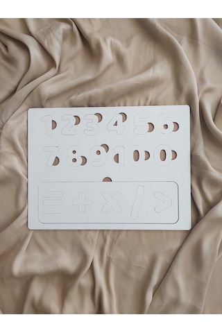 Ahşap Çocuk Puzzle Temel Aritmetik
