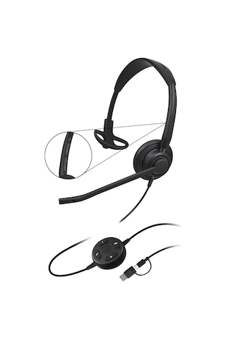 Inbertec Ub815m Mono Çağrı Merkezi Kulaklığı