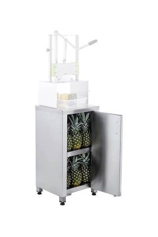 Cancan Ananas Soyma Ve Dilimleme Makinesi Standı