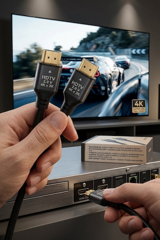 Mob Elektromarket Gabble 4k Hdtv Ultra Hd 18gbps 2.0v Altın Kaplama Uçlu Hdmı Görüntü Ve Ses Aktarıcı Kablo 10