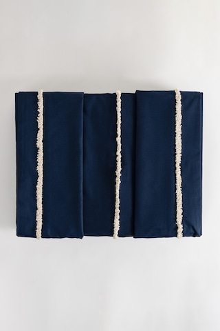 Koza Home Boho Saçaklı Mavi Nevresim Takımı Çift Kişilik 200 X 220 7031a Mavi