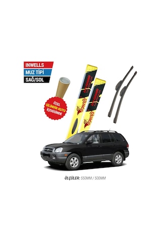 Hyundai Santa Fe İnwells Muz Silecek (2000-2005)