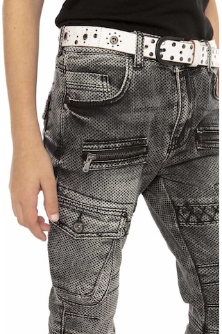 Cipo & Baxx Cdk111 Biker Stil Kargo Cep Çocuk Kot Pantolon 001