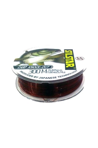 Silstar 1170 Carp Knock Out 300mt Monofilament Misina Kahverengi 0.40