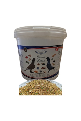 Güvercin Maması 5 Kg Kova Beautiful Food Kuş Maması Güvercin Maması 5 Kg Kova Beautiful Food Kuş Maması